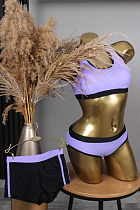 Комплект Sun&Sea N3629 black-purple - делук