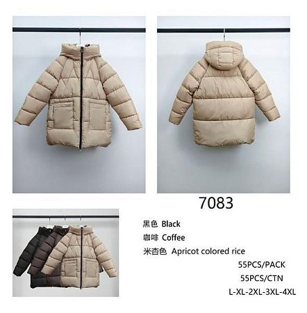 Куртка Direa 7083 brown - делук