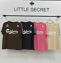 Футболка Little Secret 500347 beige - делук