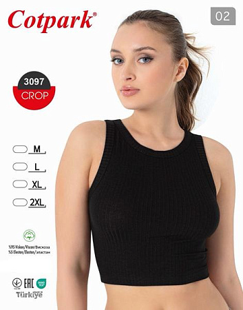 Топ Trikotag 3097 black - делук
