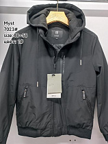 Куртка Lina 7023-1 black - делук