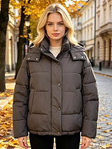 Куртка Jacket 7181 brown - делук