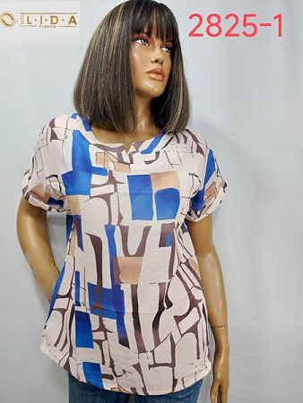 Футболка Lida 2825-1 beige - делук