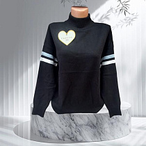 Свитер Julia JL535 black - делук