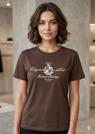 Футболка Newe NW88 brown - делук
