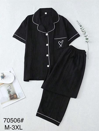 Пижама Fili Wear 70506 black - делук