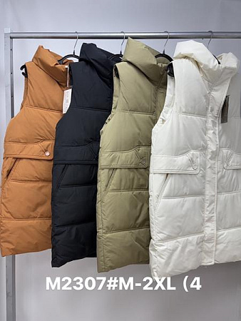 Жилетка Jacket M2307 black - делук