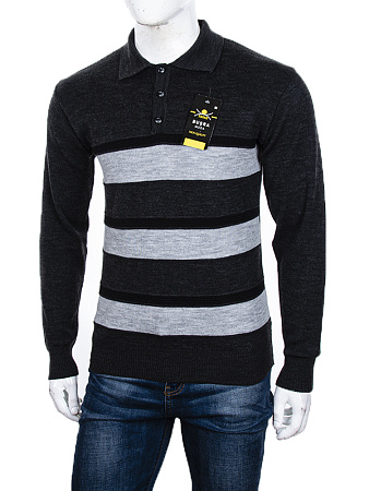 Свитер Abdo Гудзик 7 d.grey - делук