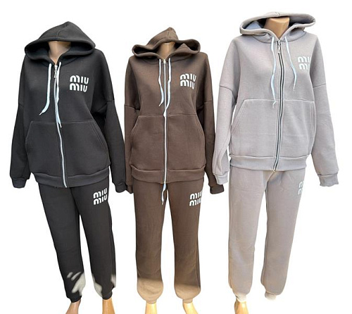 Костюм Спорт Modnulya MD102 brown - делук