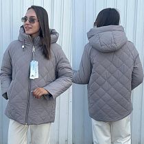 Пуховик Yafeier 621 beige - делук