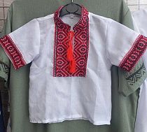 Вышиванка Miki Maki MM6 white - делук