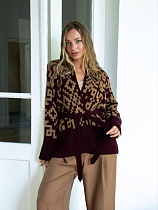 Кардиган Liza Brend 1111 wine - делук