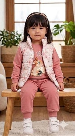 Костюм Спорт Meloria 1615 d.pink - делук
