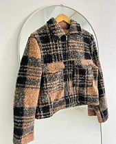 Куртка Modnulya 4219 beige - делук