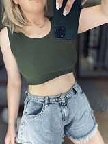 Топ Arina 4044 khaki Топ Arina 4044 khaki - делук