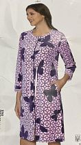 Халат Cotpark 3782 purple - делук