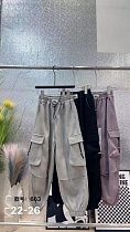 Штаны Спорт Chicwear 663 black - делук