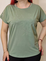 Футболка Kosta 1713 green - делук
