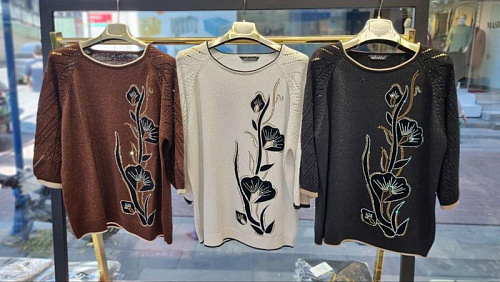 Свитер Julia 2161 brown - делук