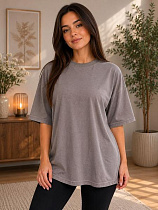 Футболка Arina 7427 grey - делук