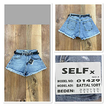 Шорты Jeans Club 1429-2 blue - делук