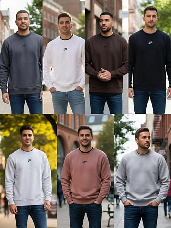 Свитер Shon S2713 d.grey - делук