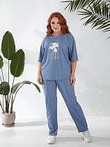 Костюм Спорт Oska 4024 l.blue Костюм Спорт Oska 4024 l.blue - делук