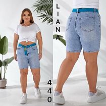 Шорты Liana Denim 440 l.blue Шорты Liana Denim 440 l.blue - делук