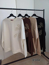 Свитер Fsn 6504 beige - делук