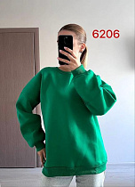 Свитер Fsn 6206 green - делук