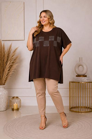 Туника Global GL274 brown - делук