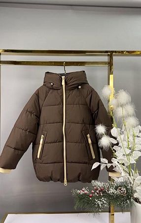 Куртка Delfinka YS92 brown - делук