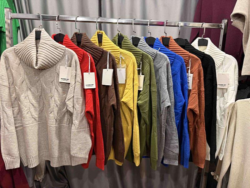 Свитер Emsweekis E1157 beige - делук