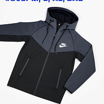 Ветровка Faraon 502 black-grey - делук