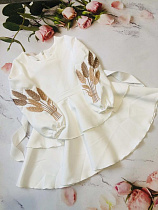 Платье Moda School M165 white - делук
