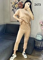 Костюм Спорт Fsn 2473 beige - делук