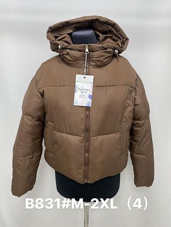 Куртка Jacket B831 brown - делук