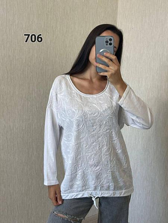 Свитер Fsn 706 white - делук