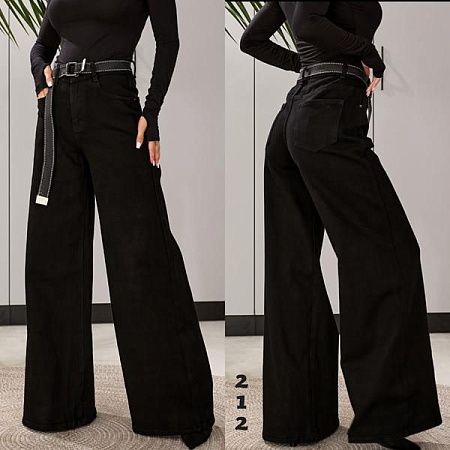 Джинсы Beki 212 black - делук