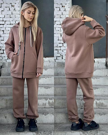 Костюм Спорт Karolina KR331 brown - делук