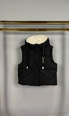 Жилетка Delfinka W07 black - делук
