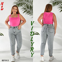 Джинсы Vidlyry 8010-3 l.grey - делук