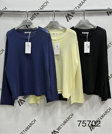 Свитер Met&March 75702 black - делук