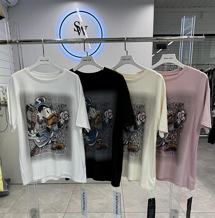 Футболка Saint Wish 1505 mix - делук