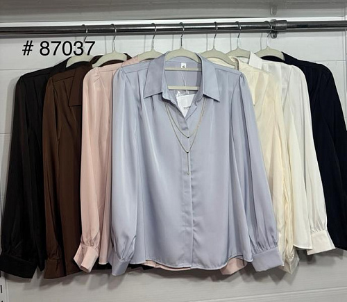 Рубашка Nefertiti 87037 black - делук