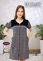 Халат Sss Annet DO-D10562 black - делук