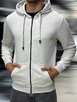 Кофта Спорт 2Bro BR681 l.grey - делук