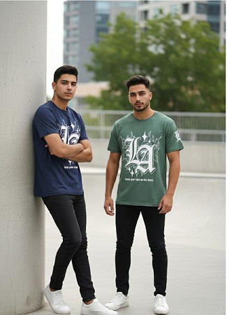 Футболка Style M.Clothes SM92 navy - делук