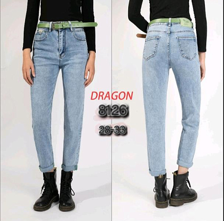 Джинсы Maxim Jeans 8126 l.blue - делук