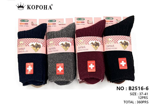 Носки Корона B2516-6 mix - делук
